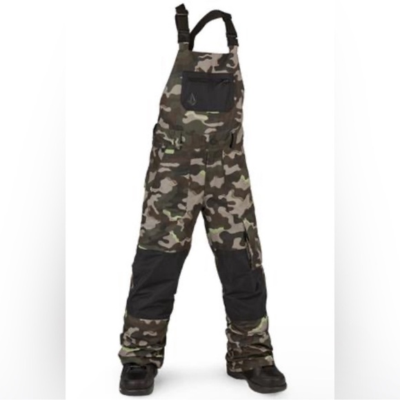 Volcom Kids Barley Bib Ski/Snowboard Pants [Sz. L] - Picture 4 of 9